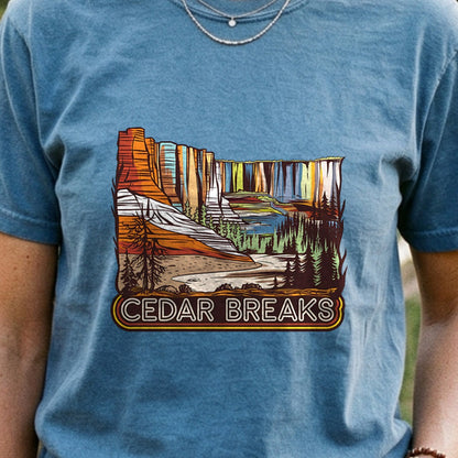 Cedar Breaks National Forest Cotton T-Shirt