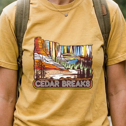 Cedar Breaks National Forest Cotton T-Shirt