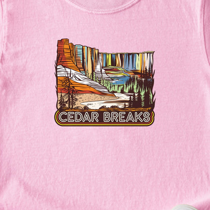 Cedar Breaks National Forest Kids Cotton T-Shirt