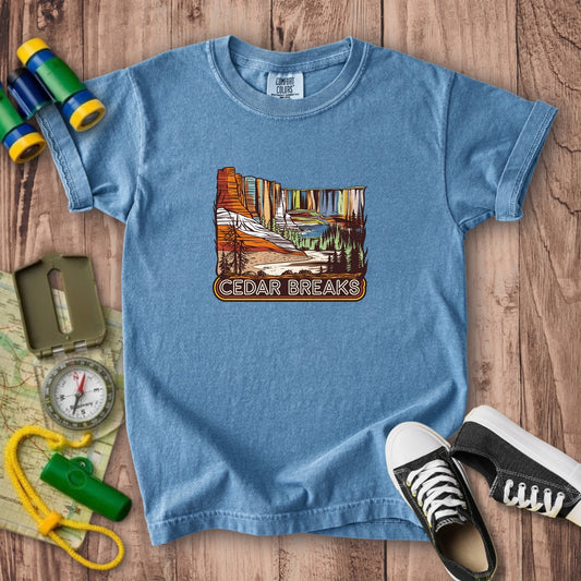 Cedar Breaks National Forest Kids Cotton T-Shirt