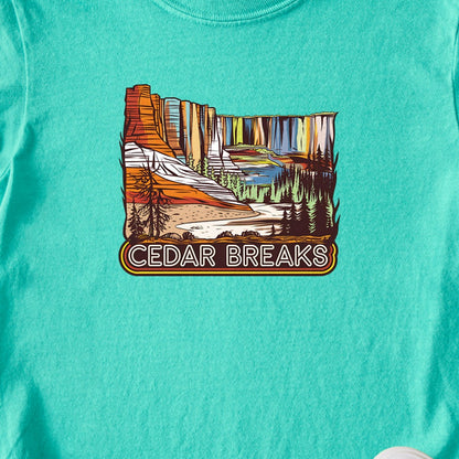 Cedar Breaks National Forest Kids Cotton T-Shirt