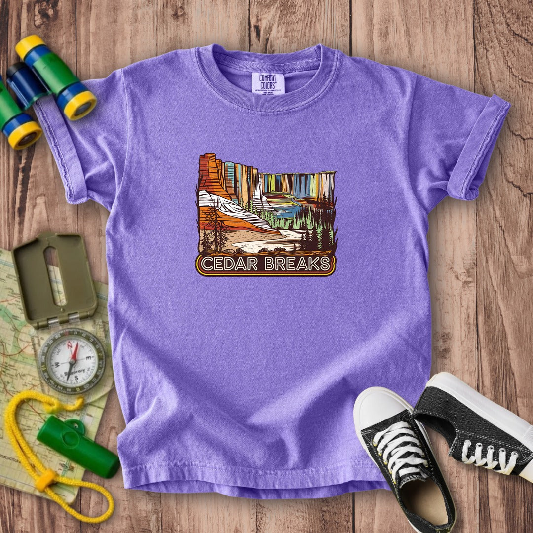 Cedar Breaks National Forest Kids Cotton T-Shirt