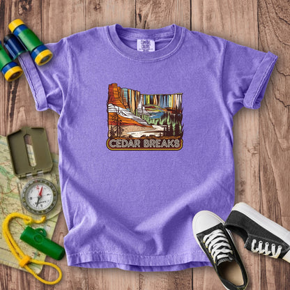 Cedar Breaks National Forest Kids Cotton T-Shirt