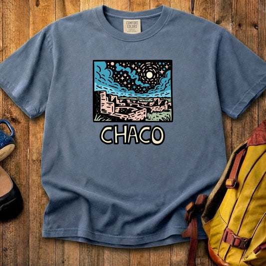 Chaco Culture National Historical Park at Night Cotton T-Shirt