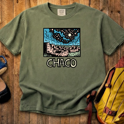 Chaco Culture National Historical Park at Night Cotton T-Shirt