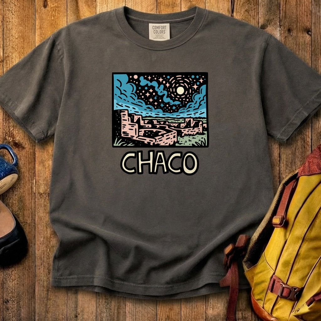 Chaco Culture National Historical Park at Night Cotton T-Shirt