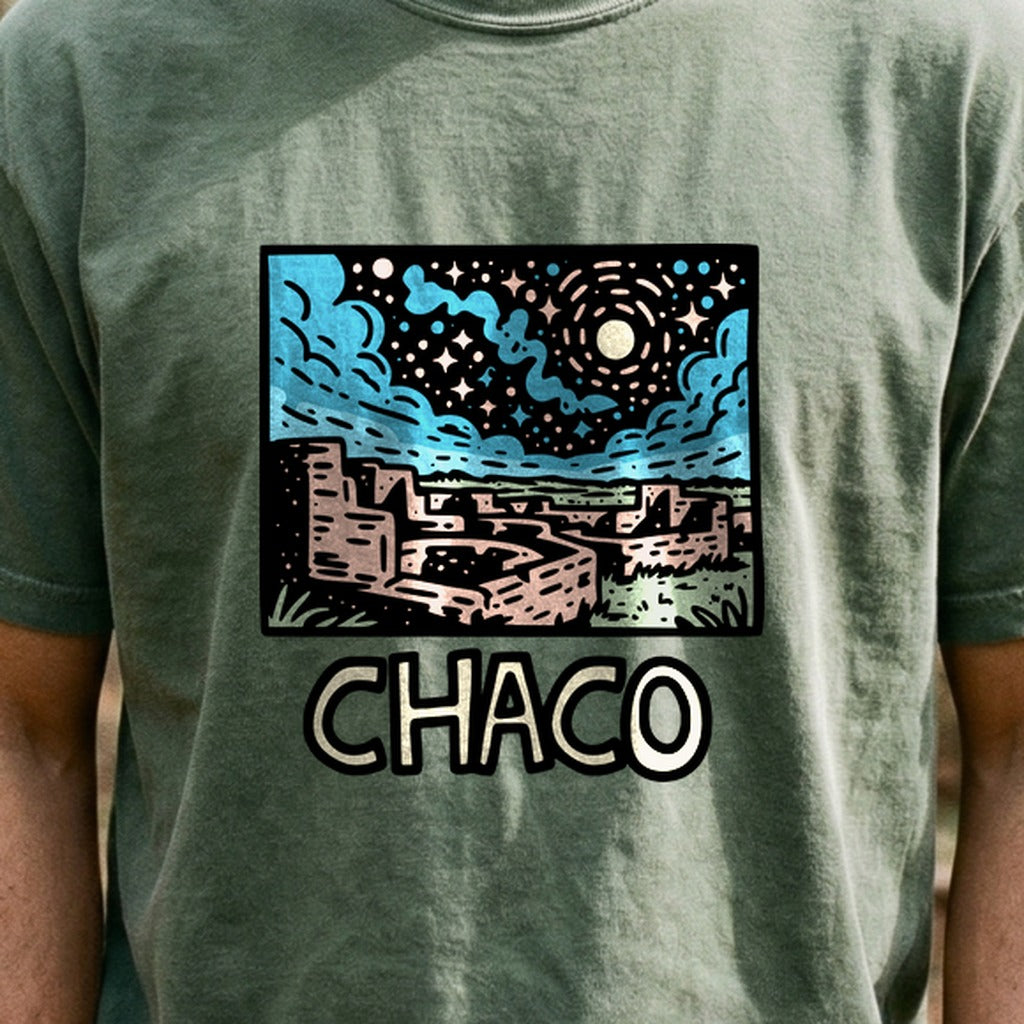 Chaco Culture National Historical Park at Night Cotton T-Shirt