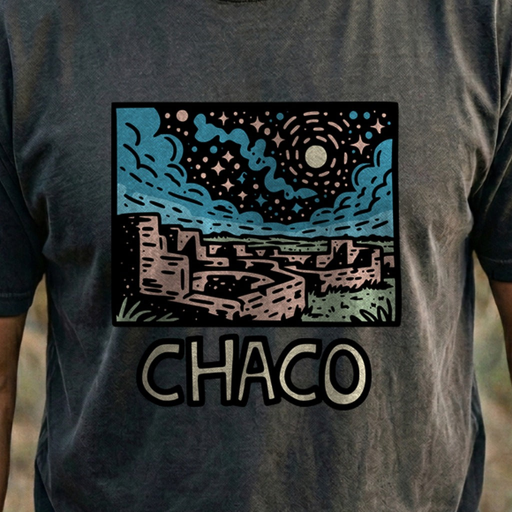 Chaco Culture National Historical Park at Night Cotton T-Shirt
