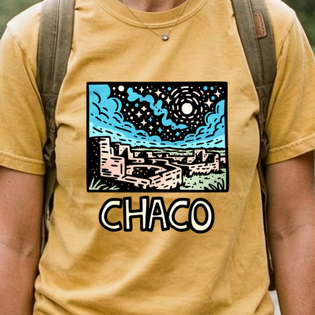 Chaco Culture National Historical Park at Night Cotton T-Shirt