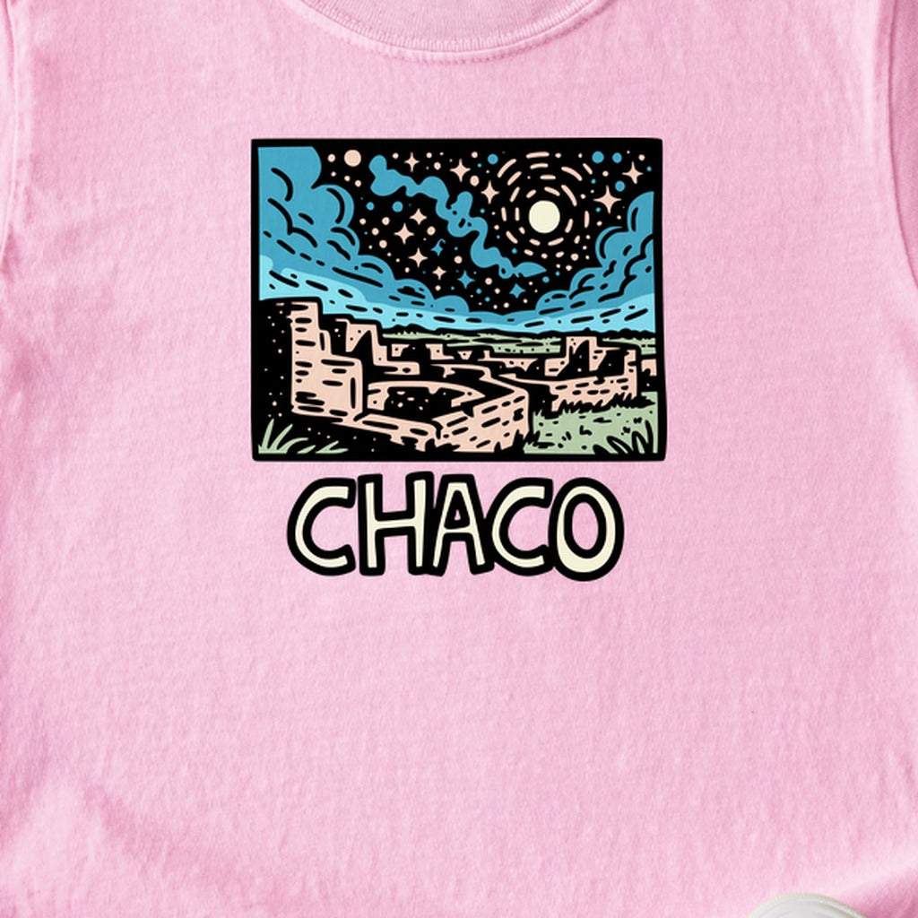 Chaco Culture National Historical Park at Night Kids Cotton T-Shirt