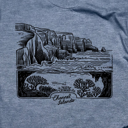Channel Islands Line Drawing T-Shirt