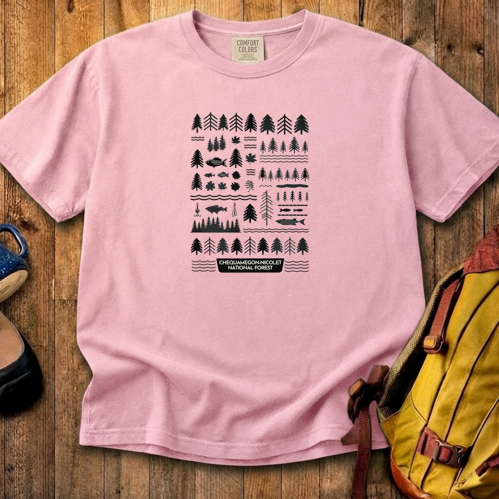 Chequamegon-Nicolet National Forest Cotton T-Shirt