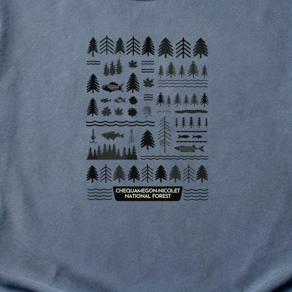 Chequamegon-Nicolet National Forest Cotton T-Shirt
