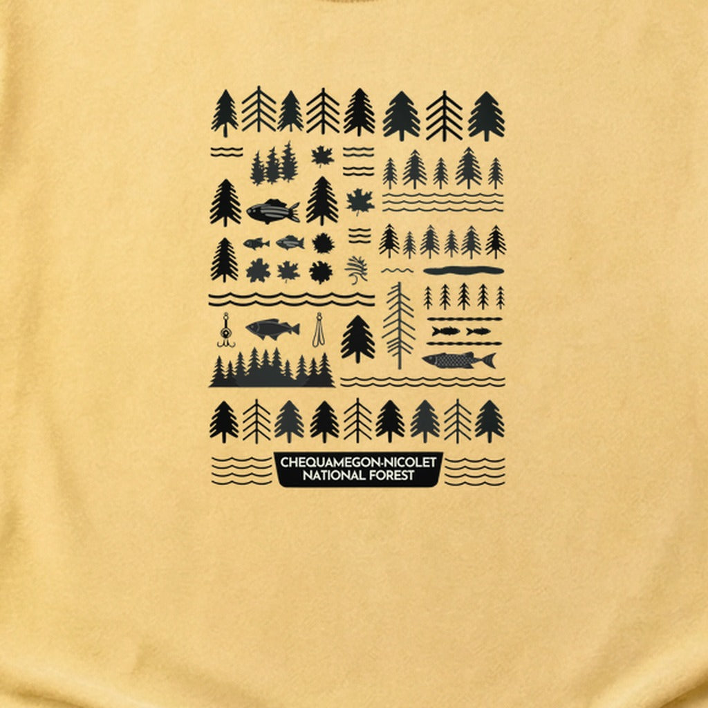 Chequamegon-Nicolet National Forest Cotton T-Shirt