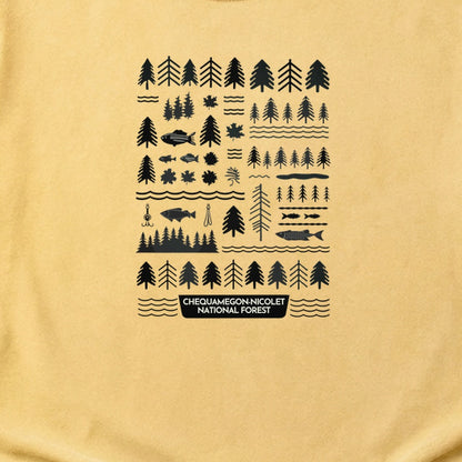 Chequamegon-Nicolet National Forest Cotton T-Shirt