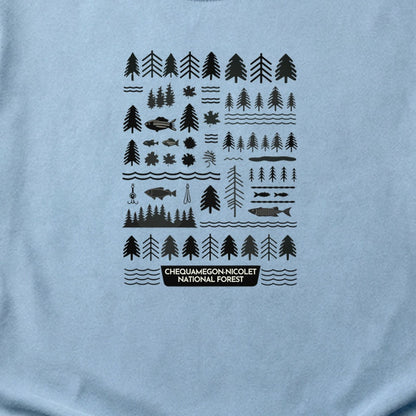 Chequamegon-Nicolet National Forest Cotton T-Shirt