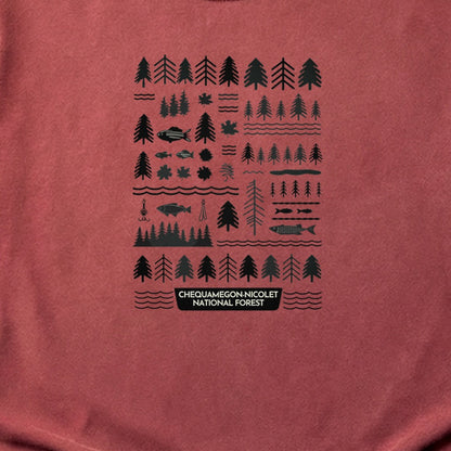 Chequamegon-Nicolet National Forest Cotton T-Shirt