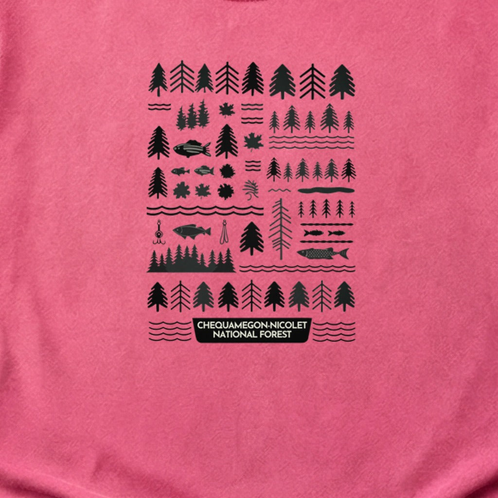Chequamegon-Nicolet National Forest Cotton T-Shirt