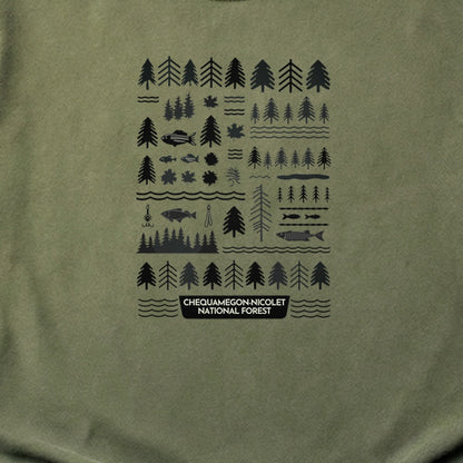 Chequamegon-Nicolet National Forest Cotton T-Shirt