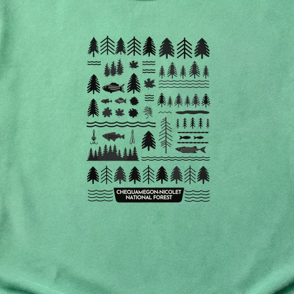 Chequamegon-Nicolet National Forest Cotton T-Shirt