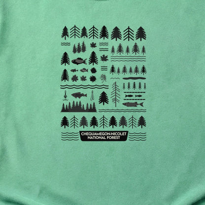 Chequamegon-Nicolet National Forest Cotton T-Shirt