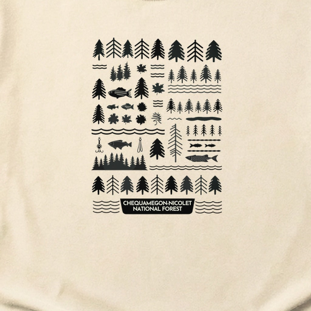 Chequamegon-Nicolet National Forest Cotton T-Shirt