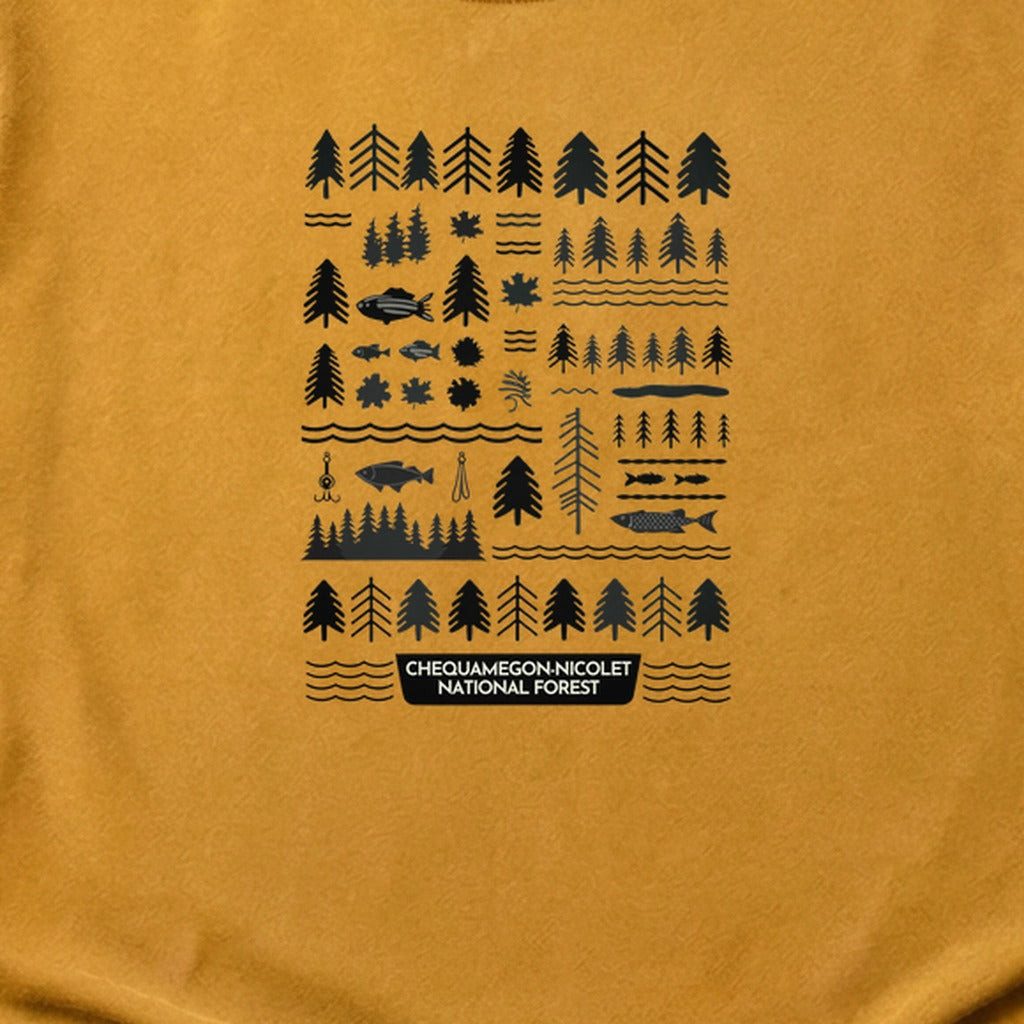 Chequamegon-Nicolet National Forest Cotton T-Shirt