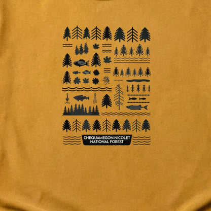 Chequamegon-Nicolet National Forest Cotton T-Shirt