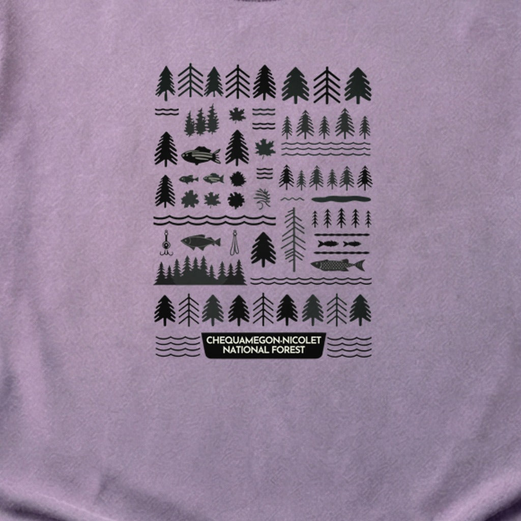 Chequamegon-Nicolet National Forest Cotton T-Shirt