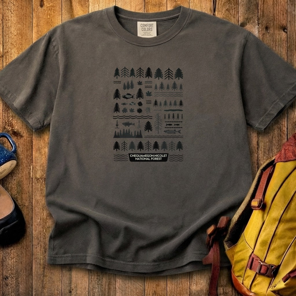Chequamegon-Nicolet National Forest Cotton T-Shirt