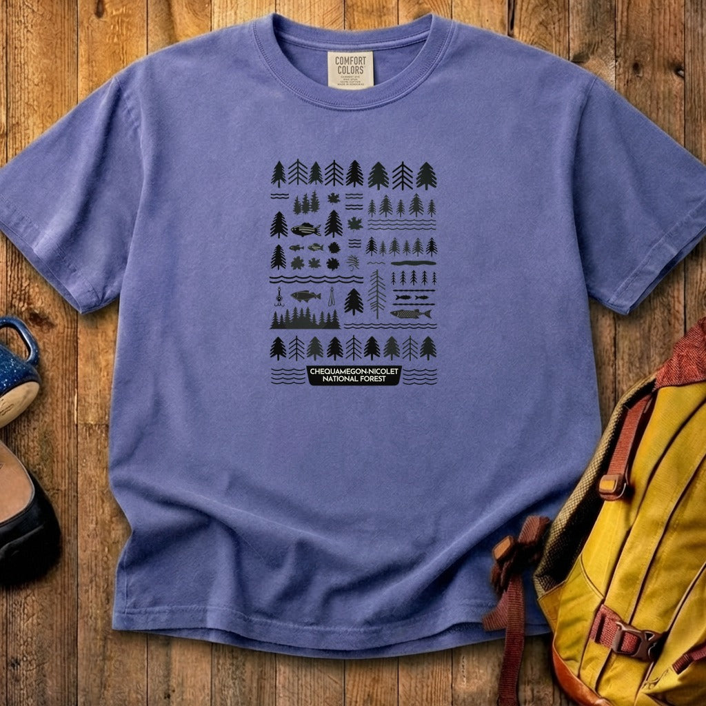 Chequamegon-Nicolet National Forest Cotton T-Shirt