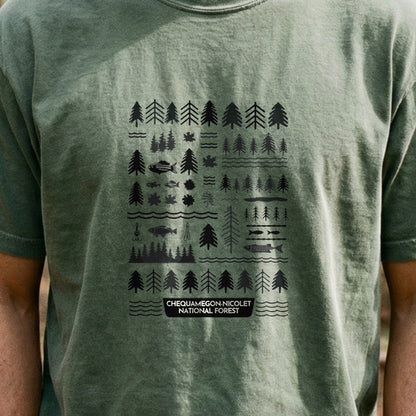 Chequamegon-Nicolet National Forest Cotton T-Shirt