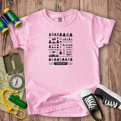 Chequamegon-Nicolet National Forest Kids Cotton T-Shirt