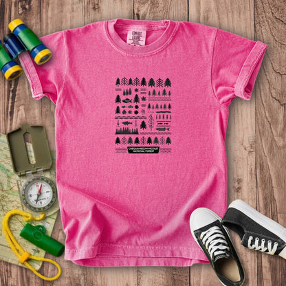 Chequamegon-Nicolet National Forest Kids Cotton T-Shirt
