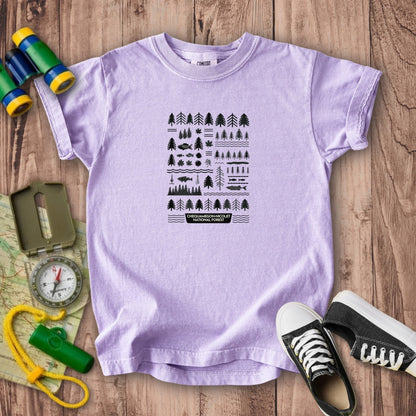 Chequamegon-Nicolet National Forest Kids Cotton T-Shirt