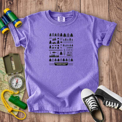 Chequamegon-Nicolet National Forest Kids Cotton T-Shirt