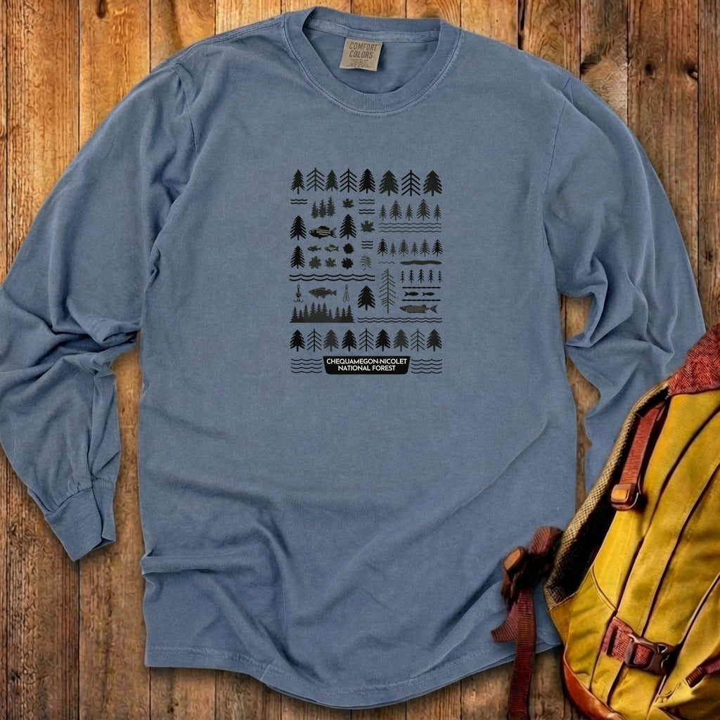 Chequamegon-Nicolet National Forest Cotton Long Sleeve
