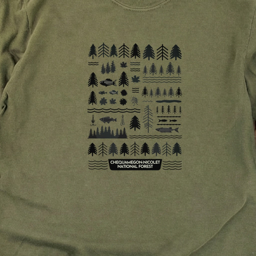 Chequamegon-Nicolet National Forest Cotton Long Sleeve