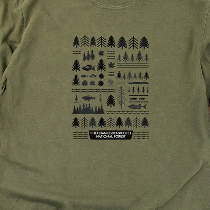 Chequamegon-Nicolet National Forest Cotton Long Sleeve