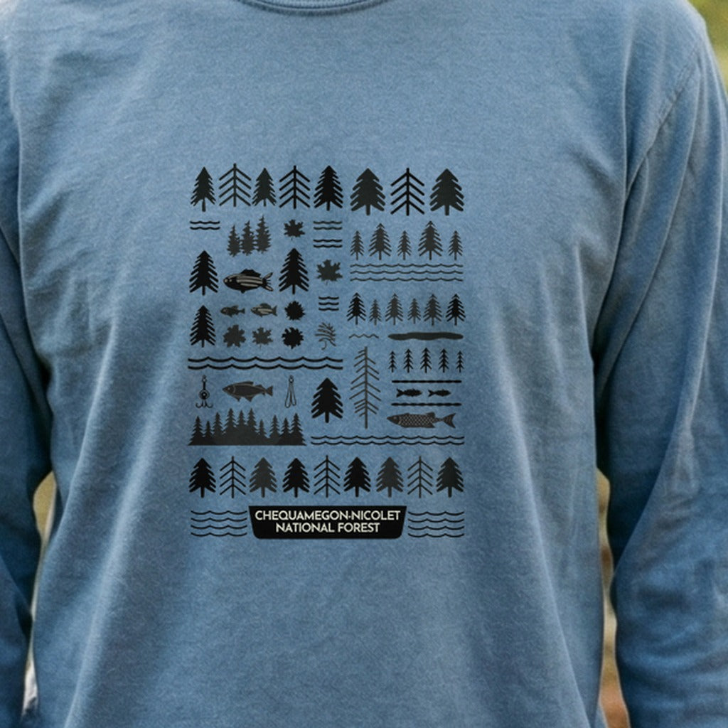 Chequamegon-Nicolet National Forest Cotton Long Sleeve