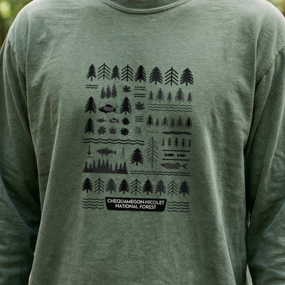 Chequamegon-Nicolet National Forest Cotton Long Sleeve