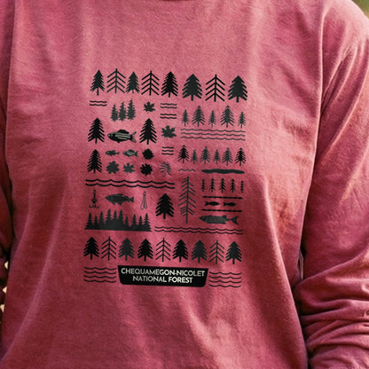 Chequamegon-Nicolet National Forest Cotton Long Sleeve