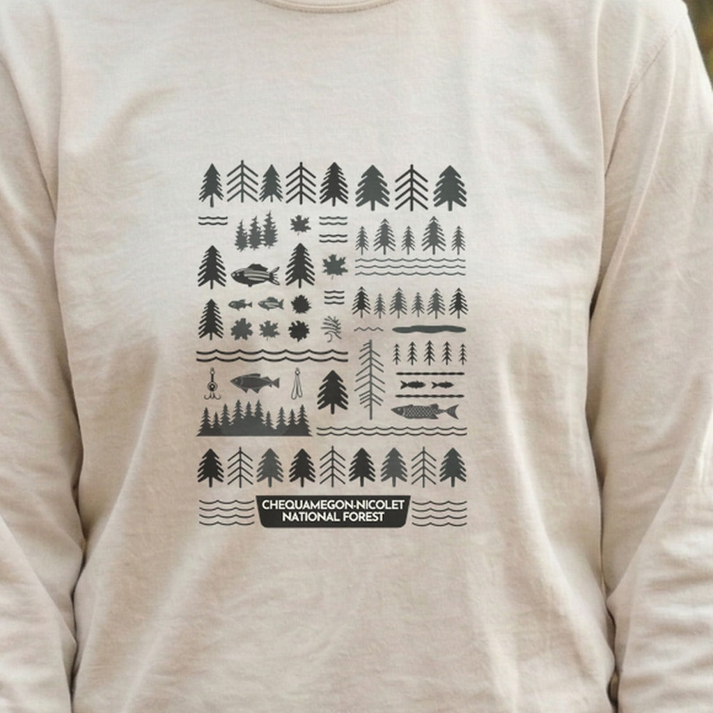 Chequamegon-Nicolet National Forest Cotton Long Sleeve