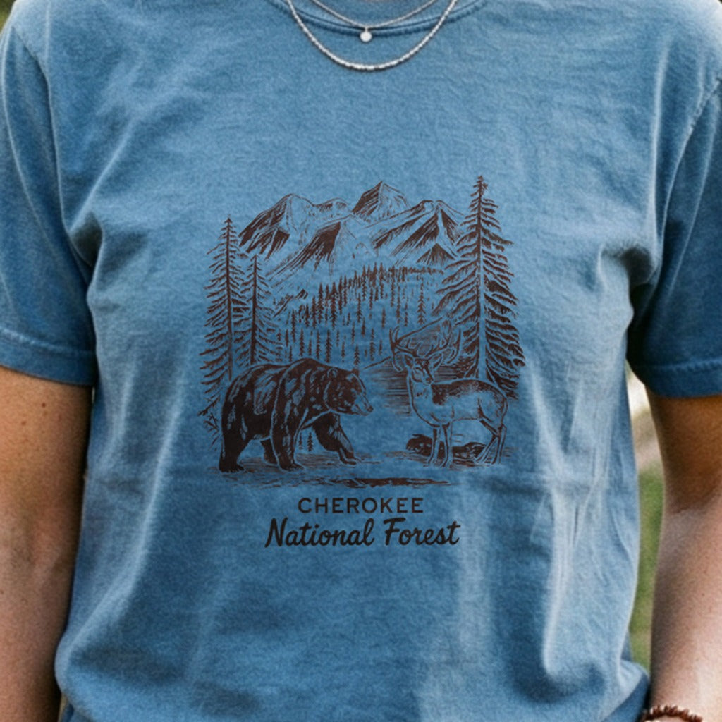 Cherokee National Forest Cotton T-Shirt
