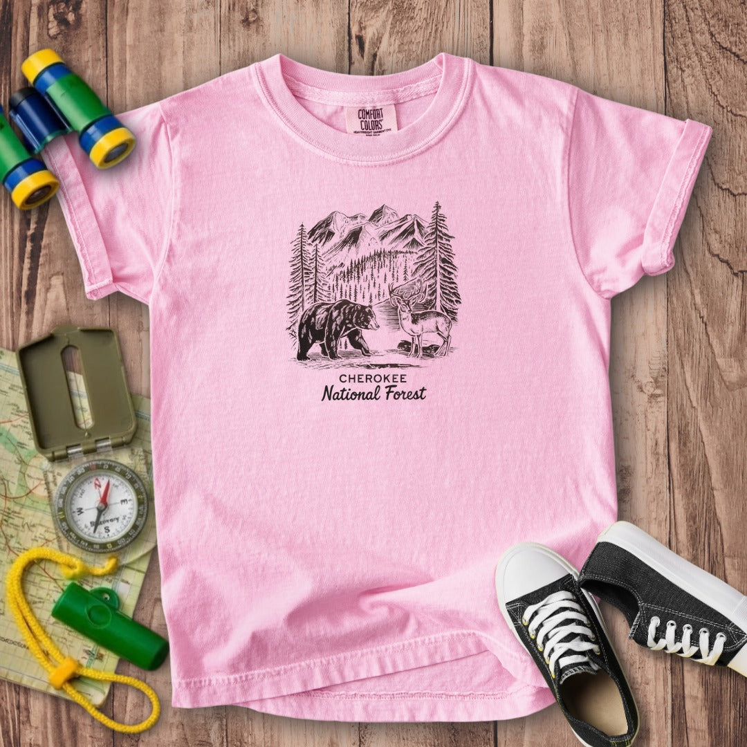 Cherokee National Forest Kids Cotton T-Shirt