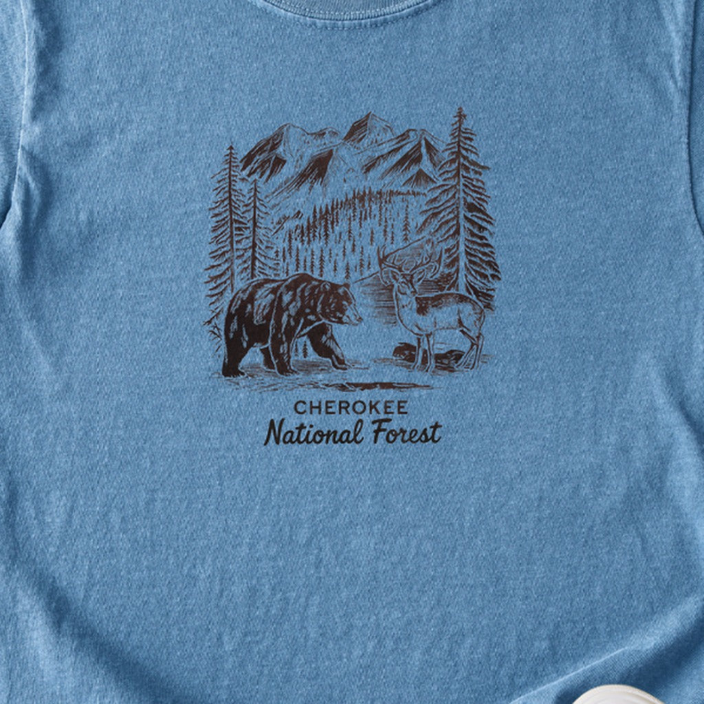 Cherokee National Forest Kids Cotton T-Shirt