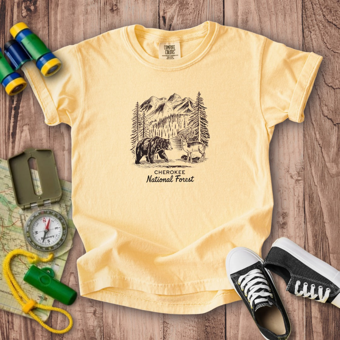 Cherokee National Forest Kids Cotton T-Shirt