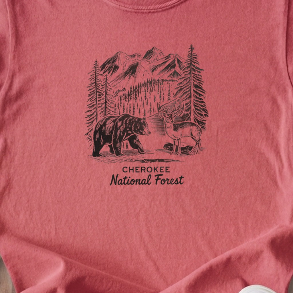 Cherokee National Forest Kids Cotton T-Shirt