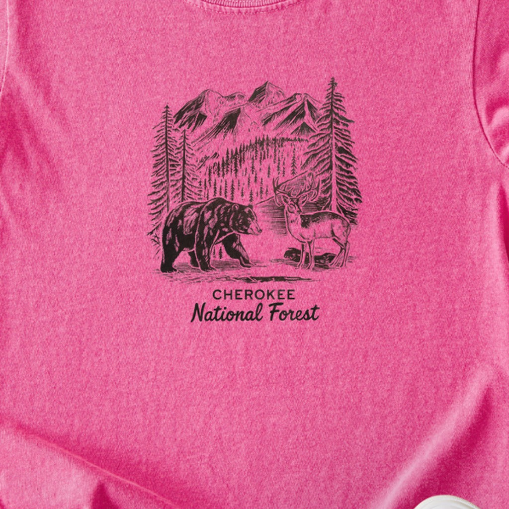 Cherokee National Forest Kids Cotton T-Shirt