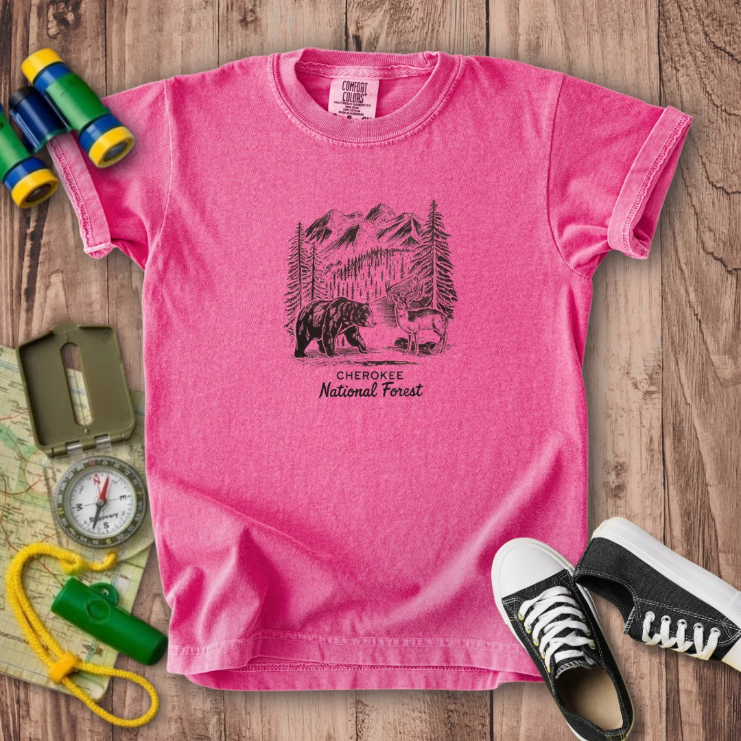 Cherokee National Forest Kids Cotton T-Shirt